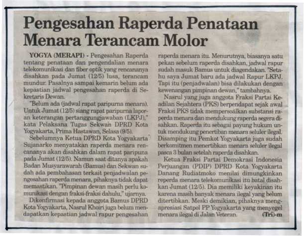 Kliping jogja terbaru
