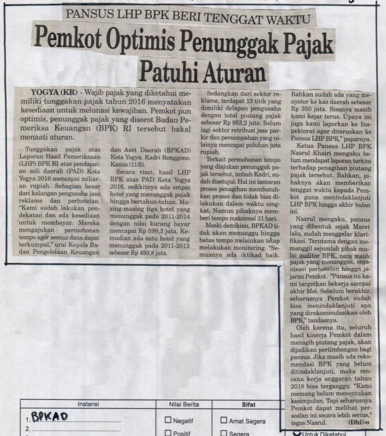 Kliping jogja terbaru