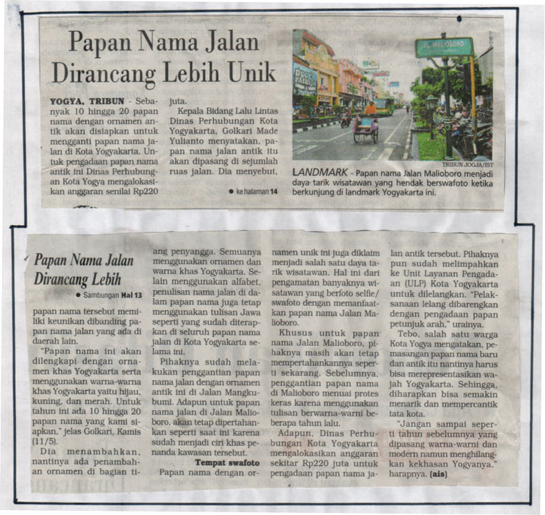Kliping jogja terbaru