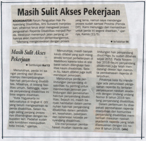 Kliping jogja terbaru