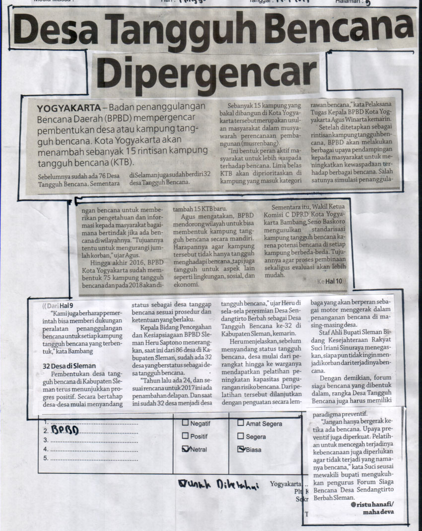 Kliping jogja terbaru