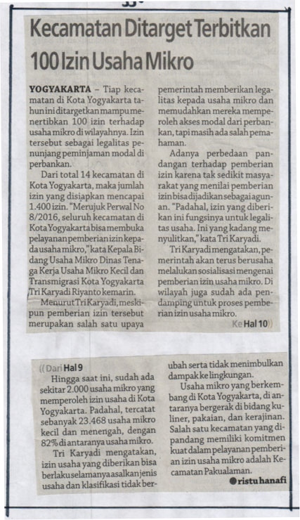 Kliping jogja terbaru