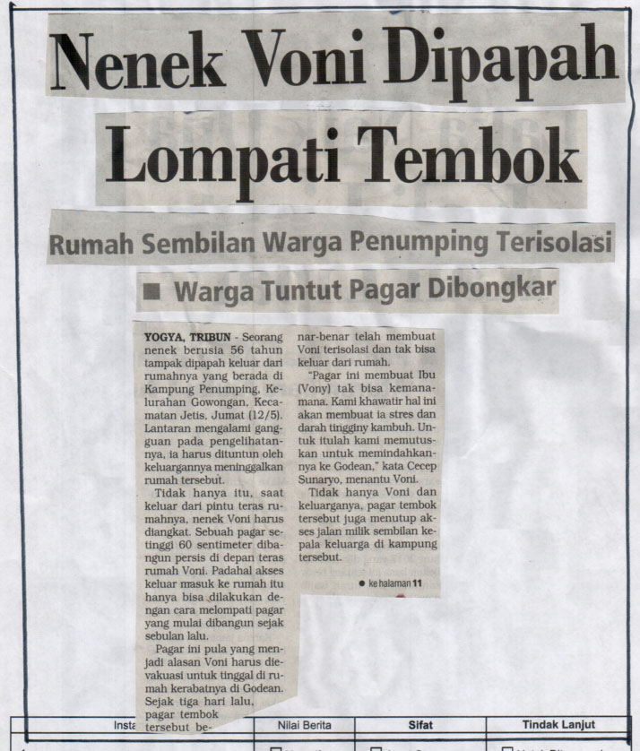 Kliping jogja terbaru