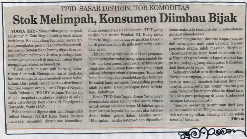 Kliping jogja terbaru