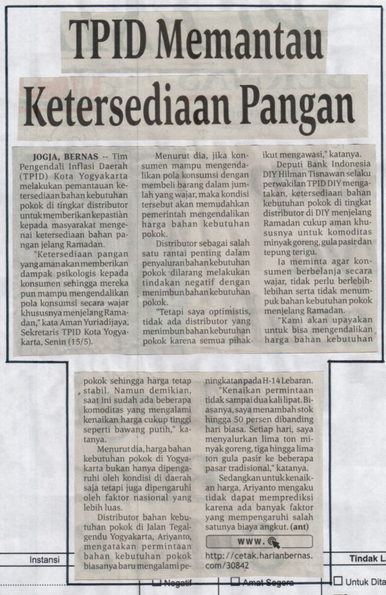 Kliping jogja terbaru