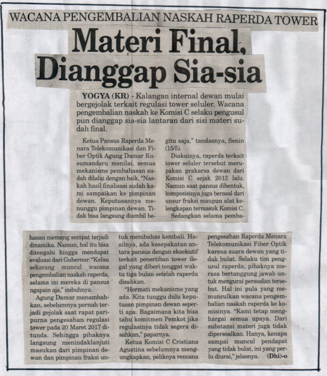 Kliping jogja terbaru
