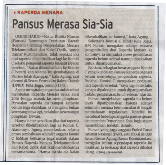Kliping jogja terbaru