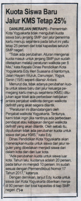 Kliping jogja terbaru