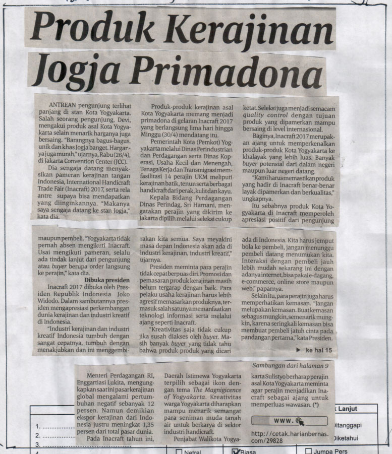 Kliping jogja terbaru