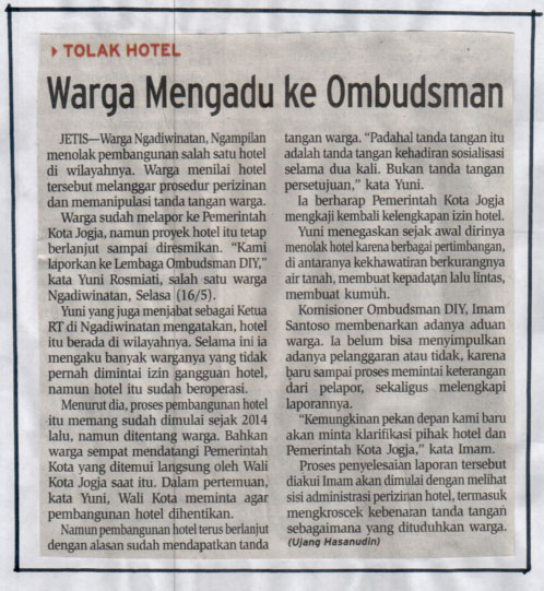 Kliping jogja terbaru
