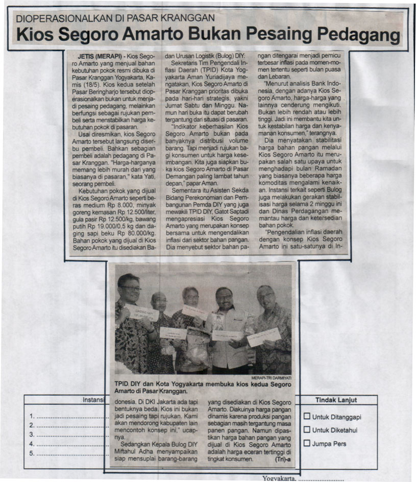 Kliping jogja terbaru