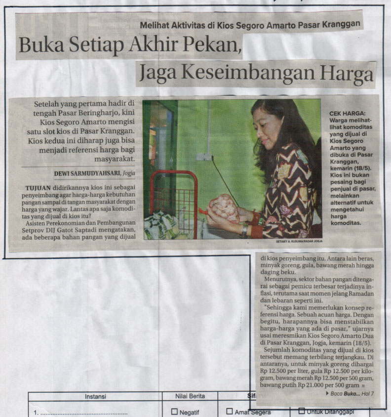 Kliping jogja terbaru