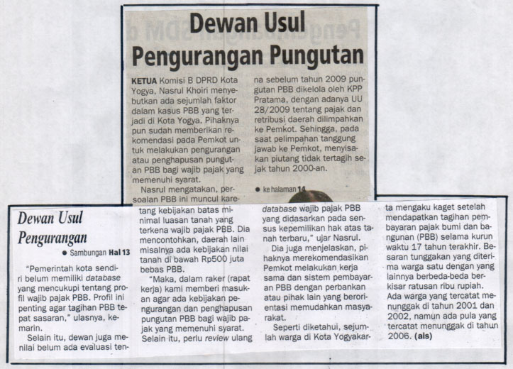 Kliping jogja terbaru