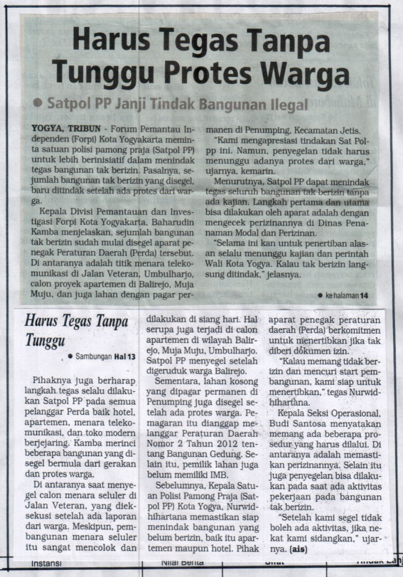 Kliping jogja terbaru