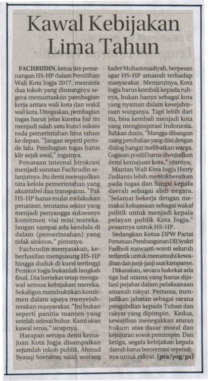 Kliping jogja terbaru