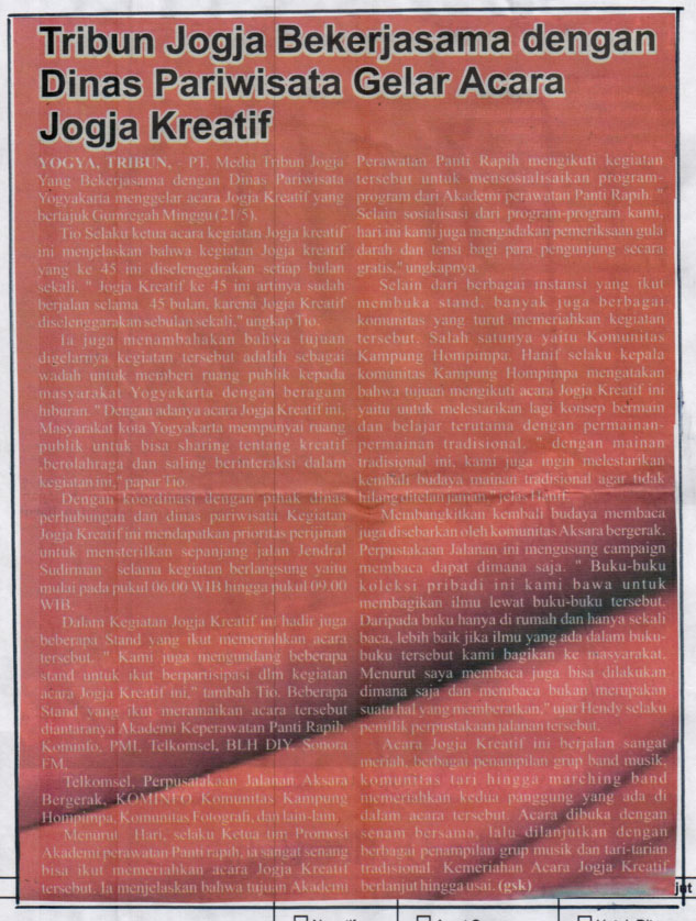 Kliping jogja terbaru