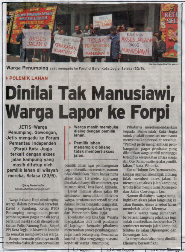 Kliping jogja terbaru