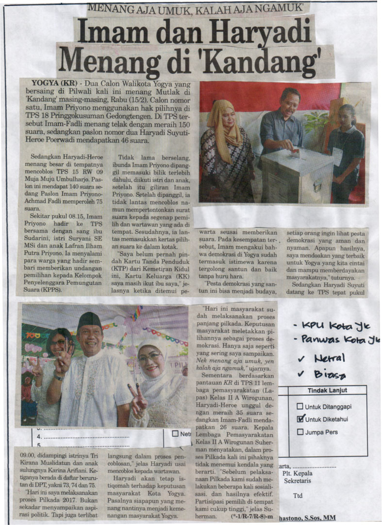 Kliping jogja terbaru