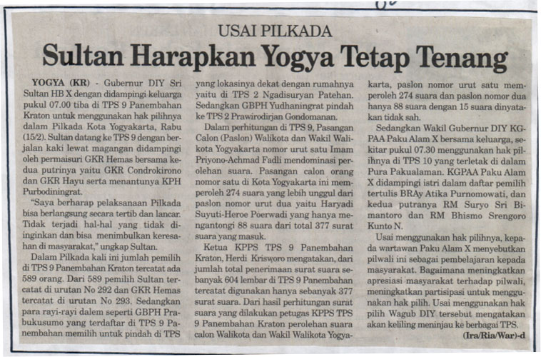 Kliping jogja terbaru