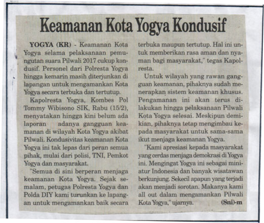 Kliping jogja terbaru