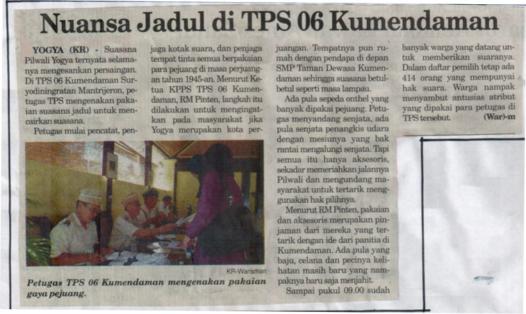 Kliping jogja terbaru