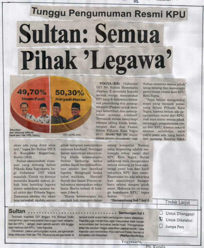 Kliping jogja terbaru