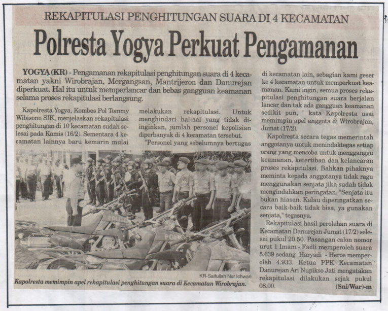 Kliping jogja terbaru