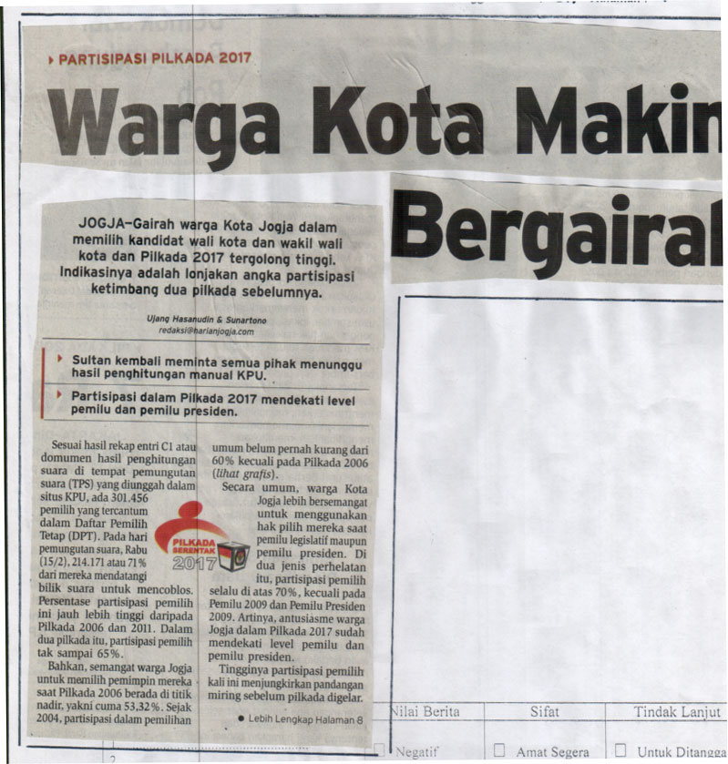 Kliping jogja terbaru