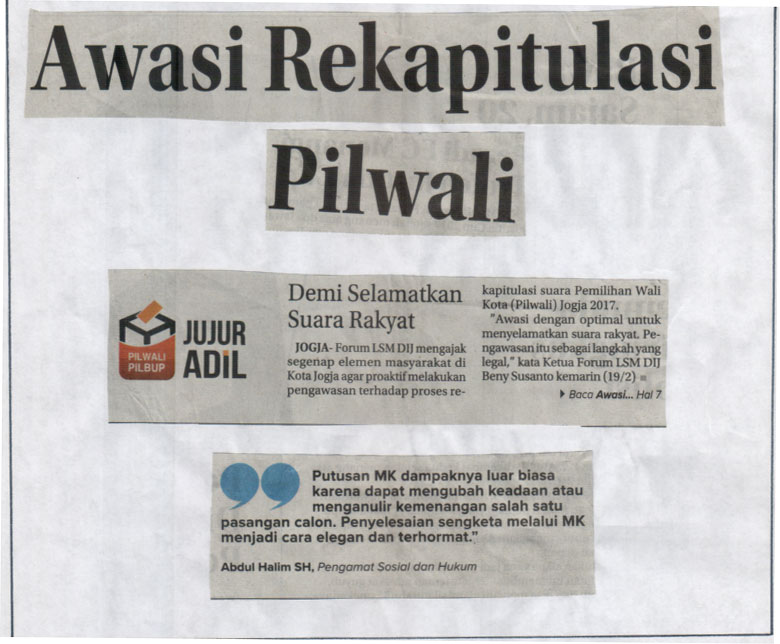 Kliping jogja terbaru