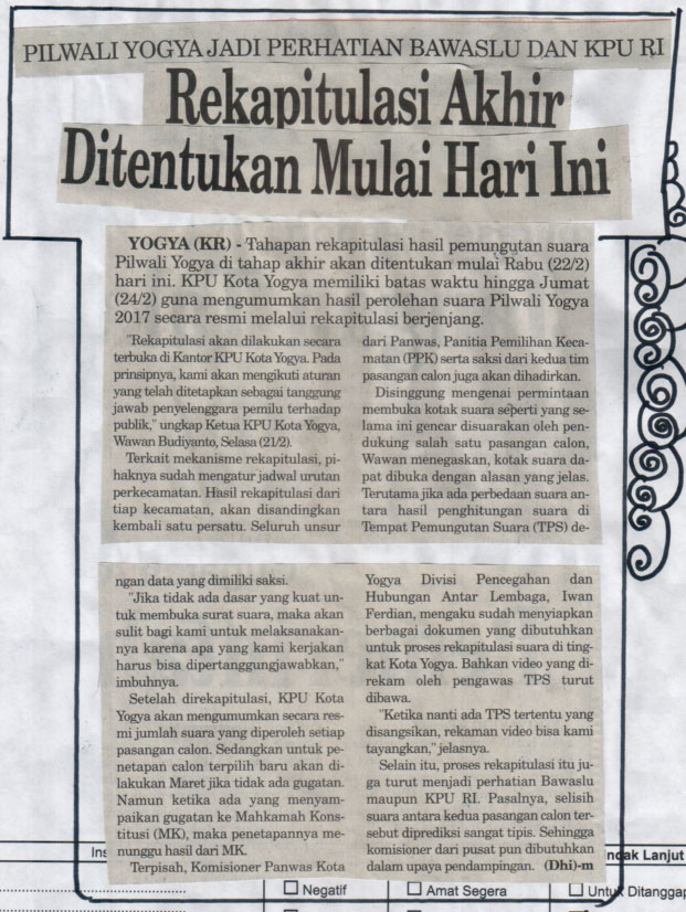 Kliping jogja terbaru
