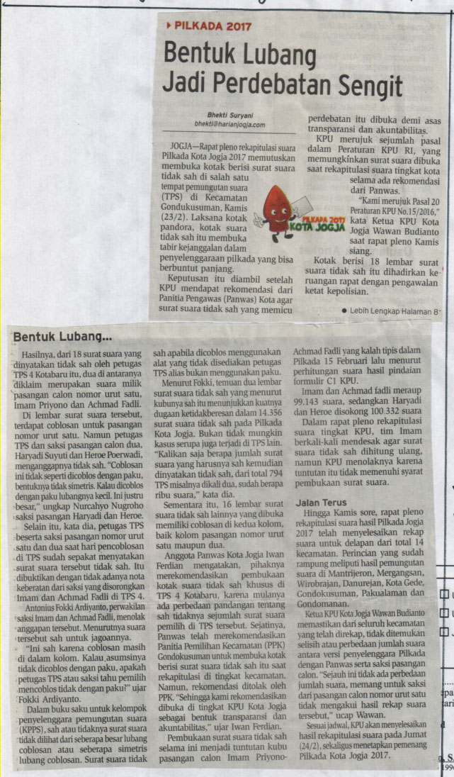 Kliping jogja terbaru