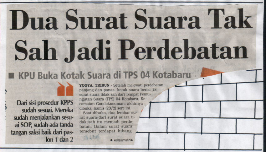 Kliping jogja terbaru