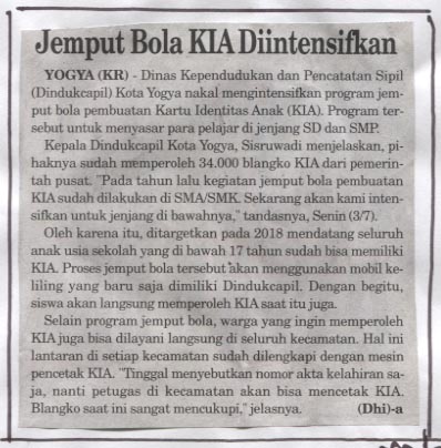 Kliping jogja terbaru