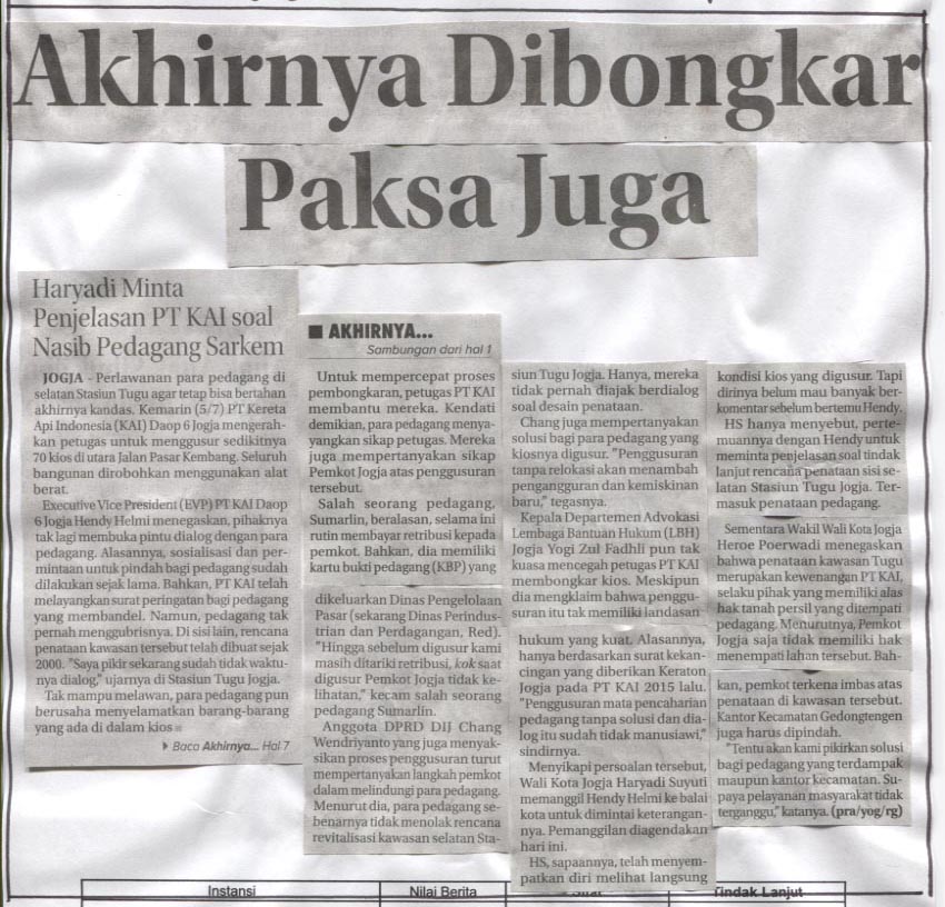 Kliping jogja terbaru