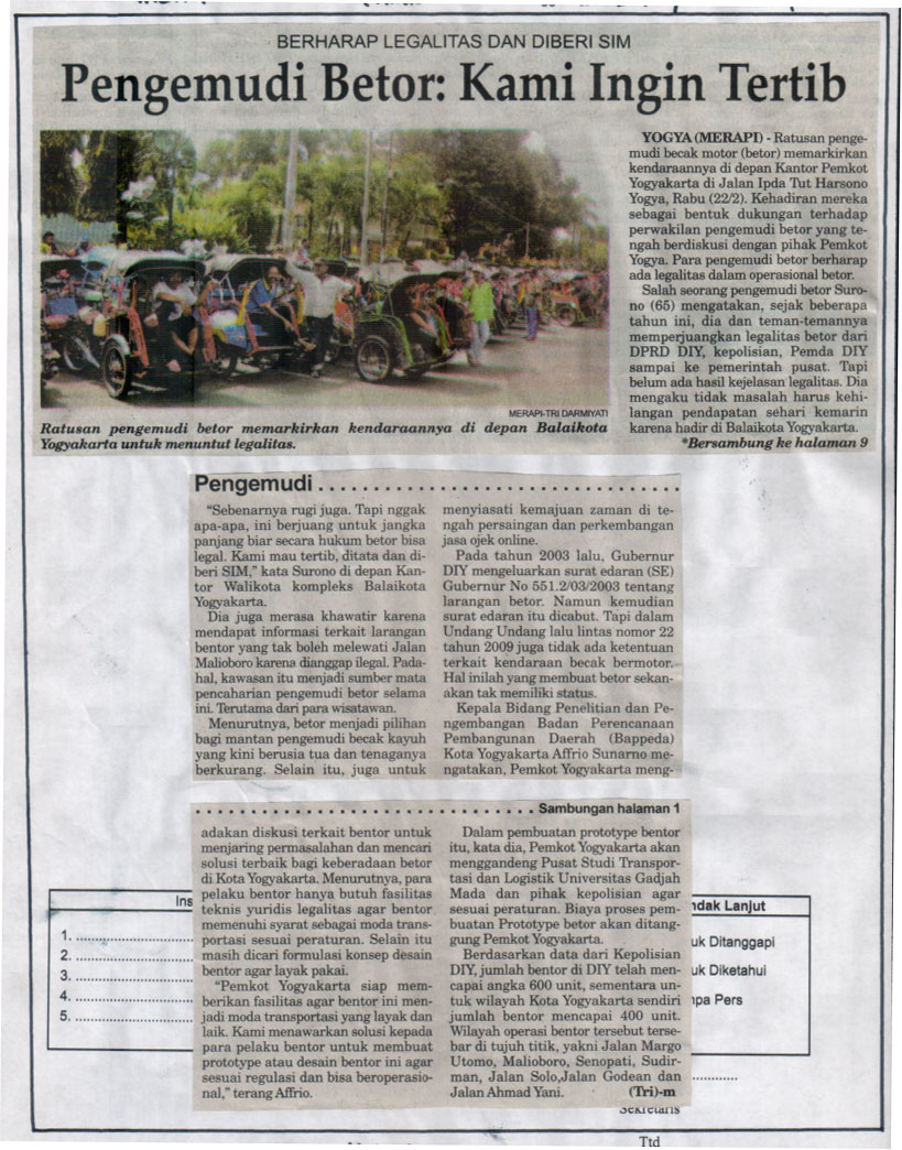 Kliping jogja terbaru