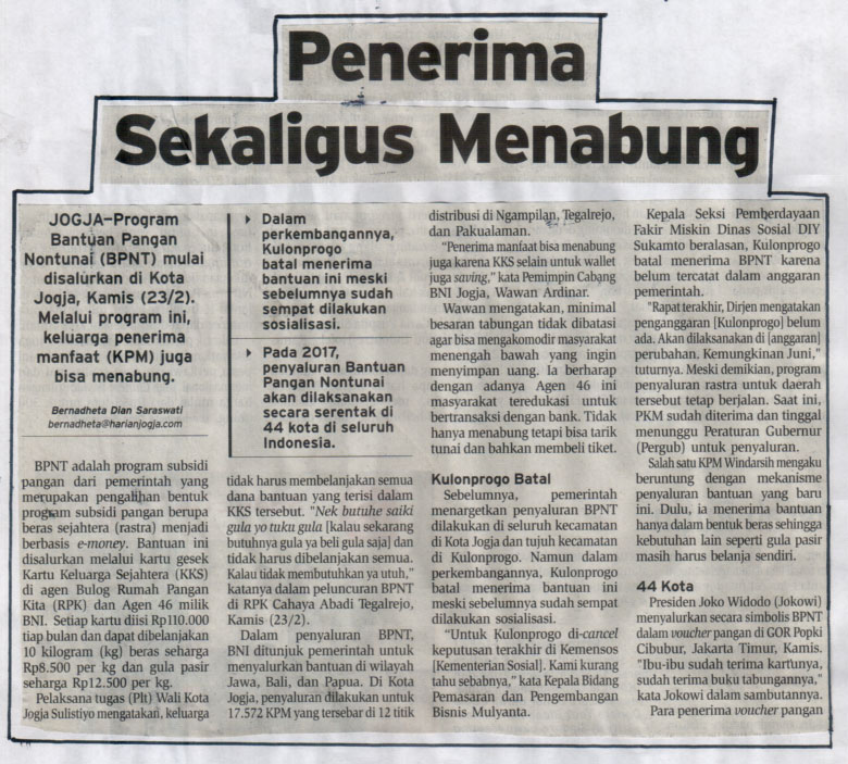 Kliping jogja terbaru