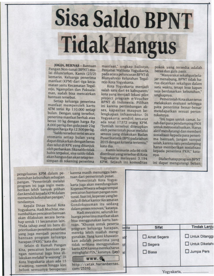 Kliping jogja terbaru