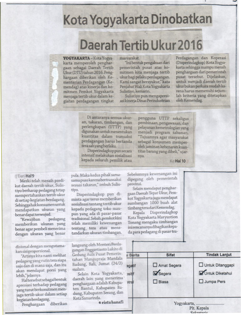 Kliping jogja terbaru