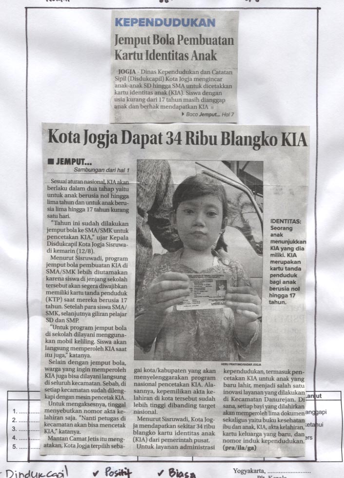 Kliping jogja terbaru