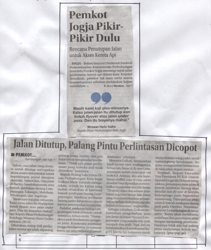 Kliping jogja terbaru