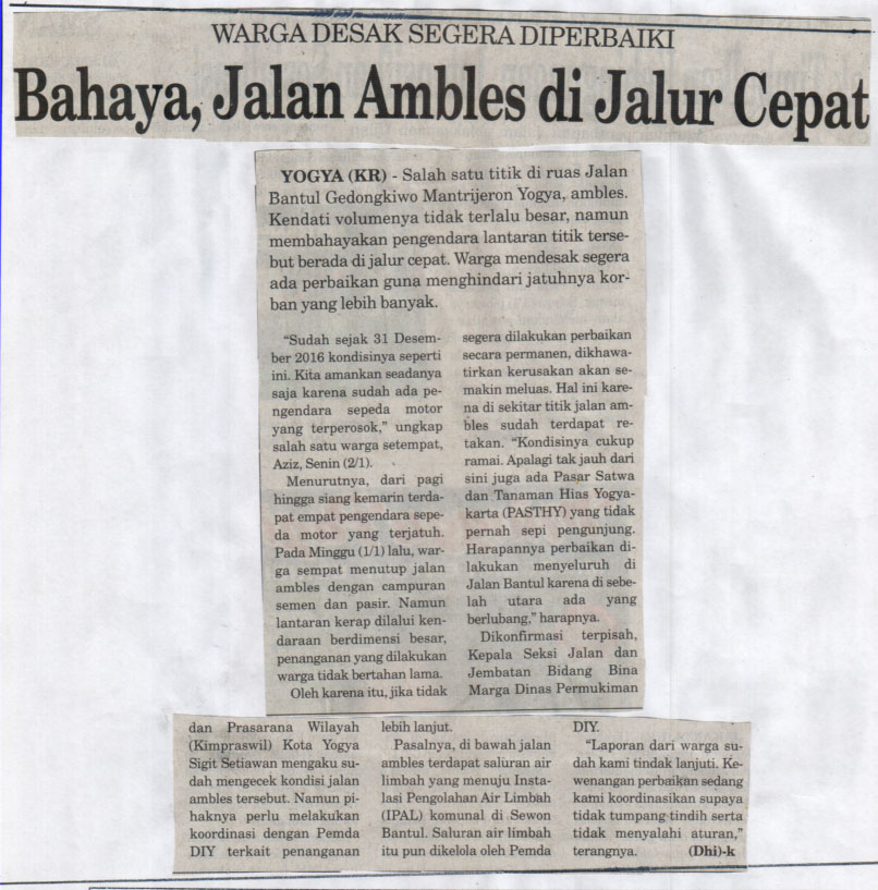 Kliping jogja terbaru