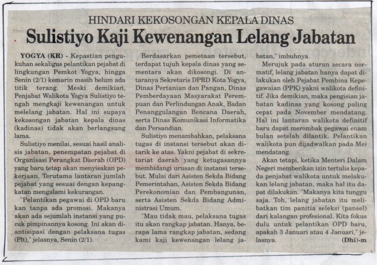 Kliping jogja terbaru