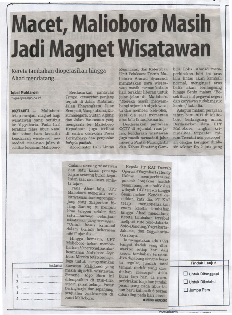 Kliping jogja terbaru