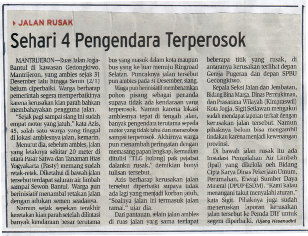 Kliping jogja terbaru