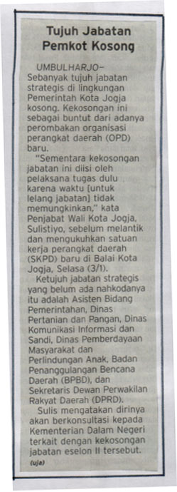 Kliping jogja terbaru
