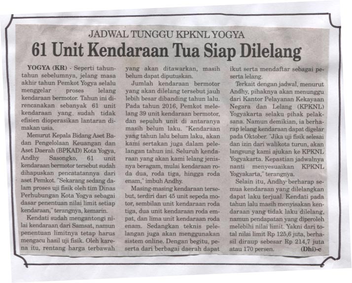 Kliping jogja terbaru