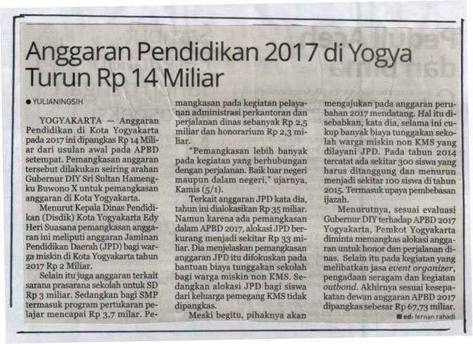 Kliping jogja terbaru