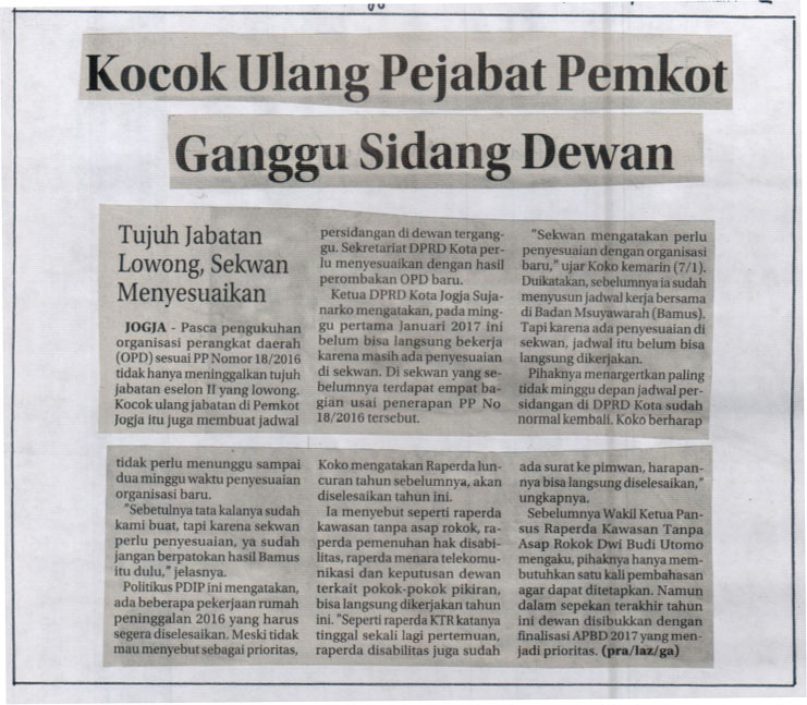 Kliping jogja terbaru