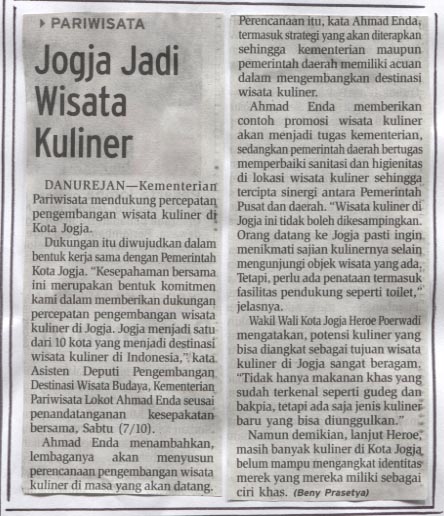 Kliping jogja terbaru