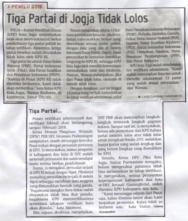 Kliping jogja terbaru